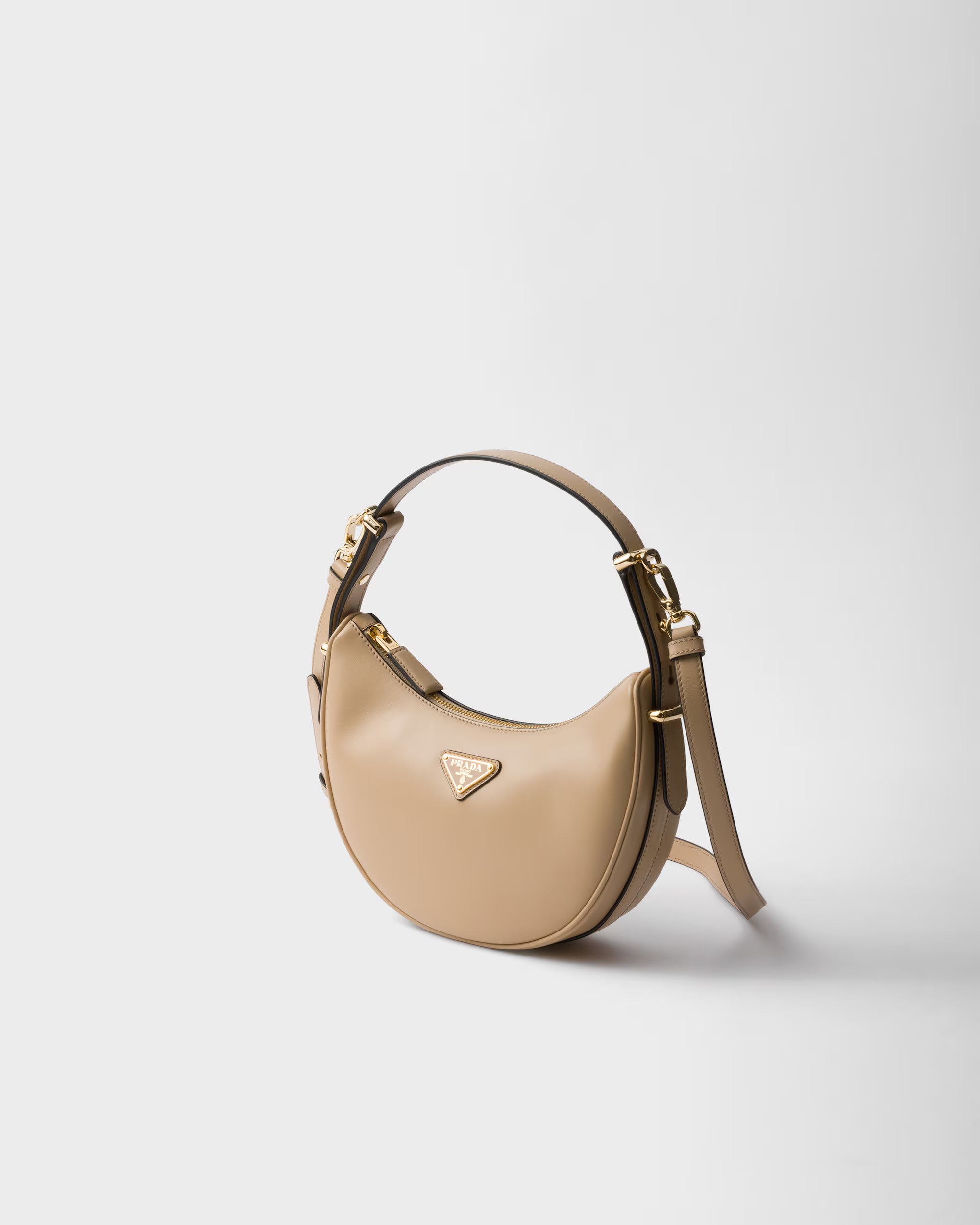 Prada Arqué small leather shoulder bag