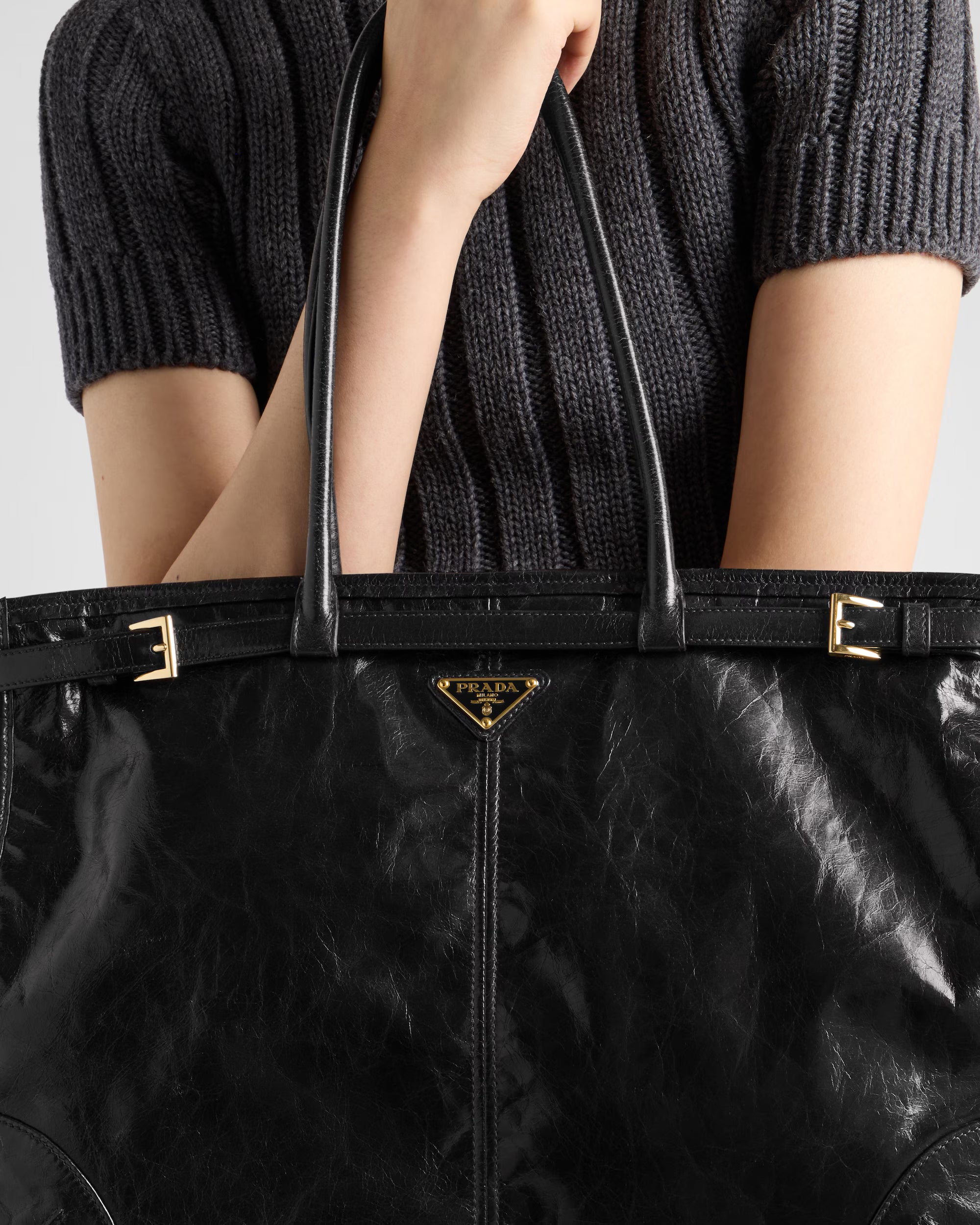 Prada Bonnie medium suede handbag