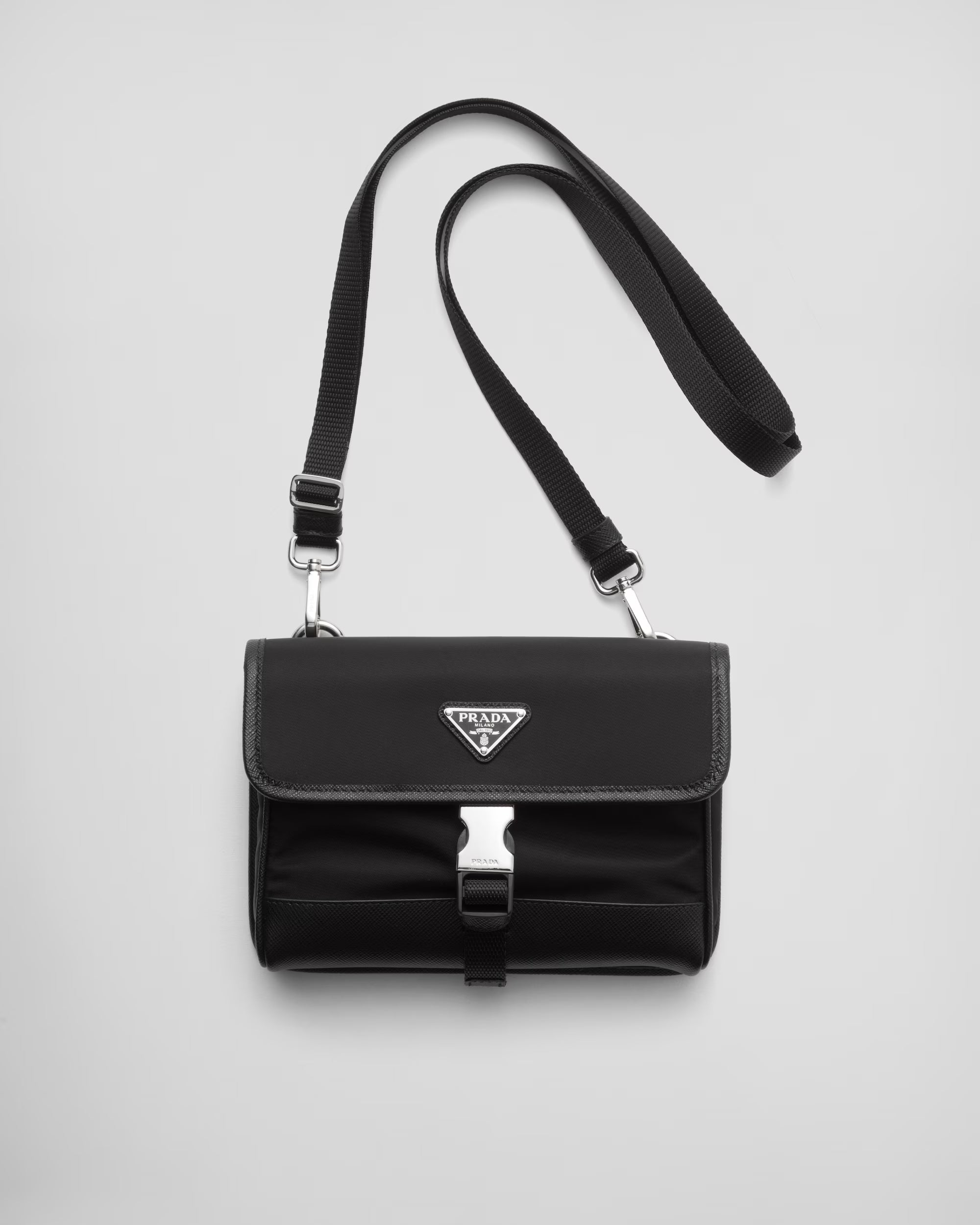 Prada Re-Nylon and Saffiano leather smartphone case