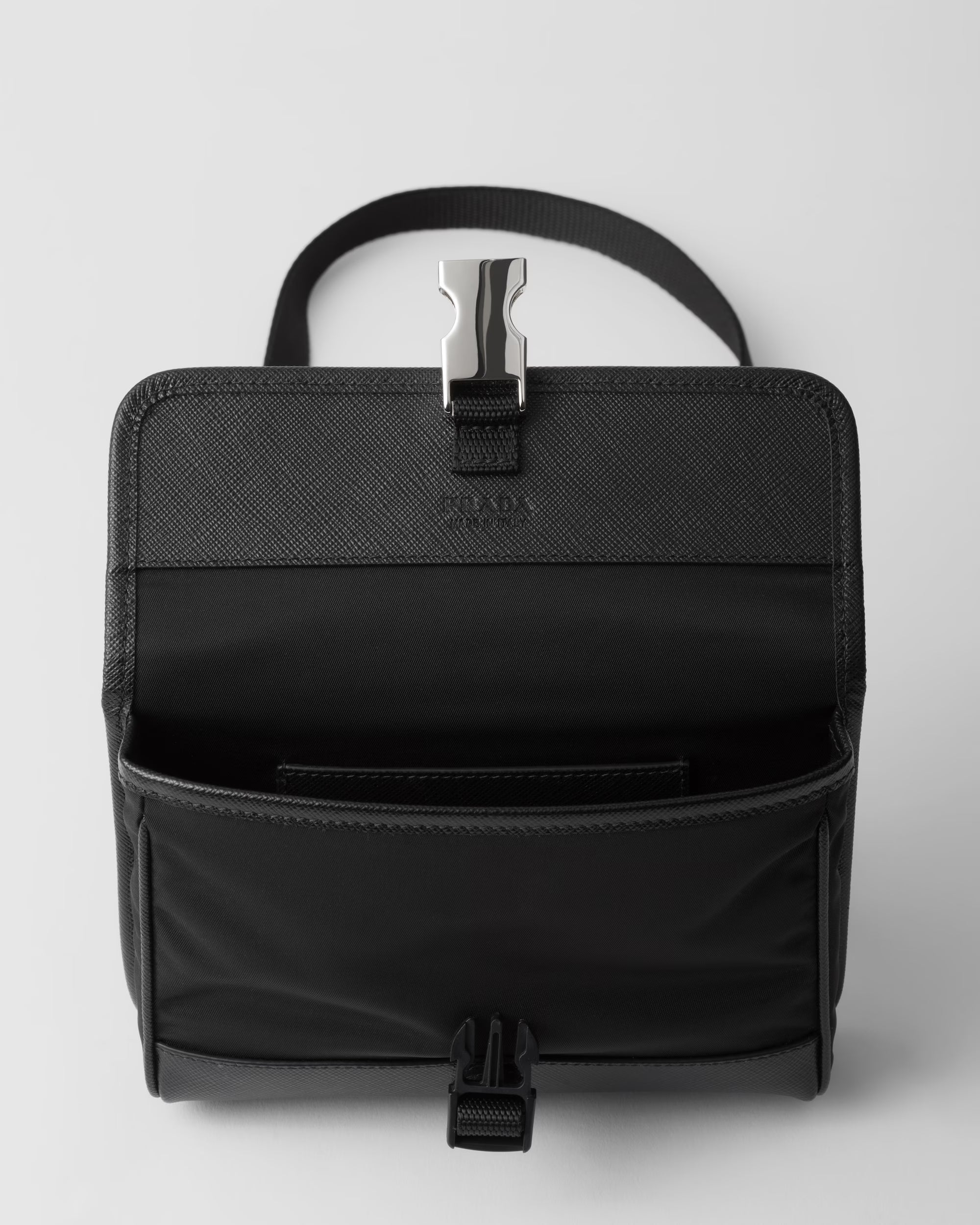 Prada Re-Nylon and Saffiano leather smartphone case