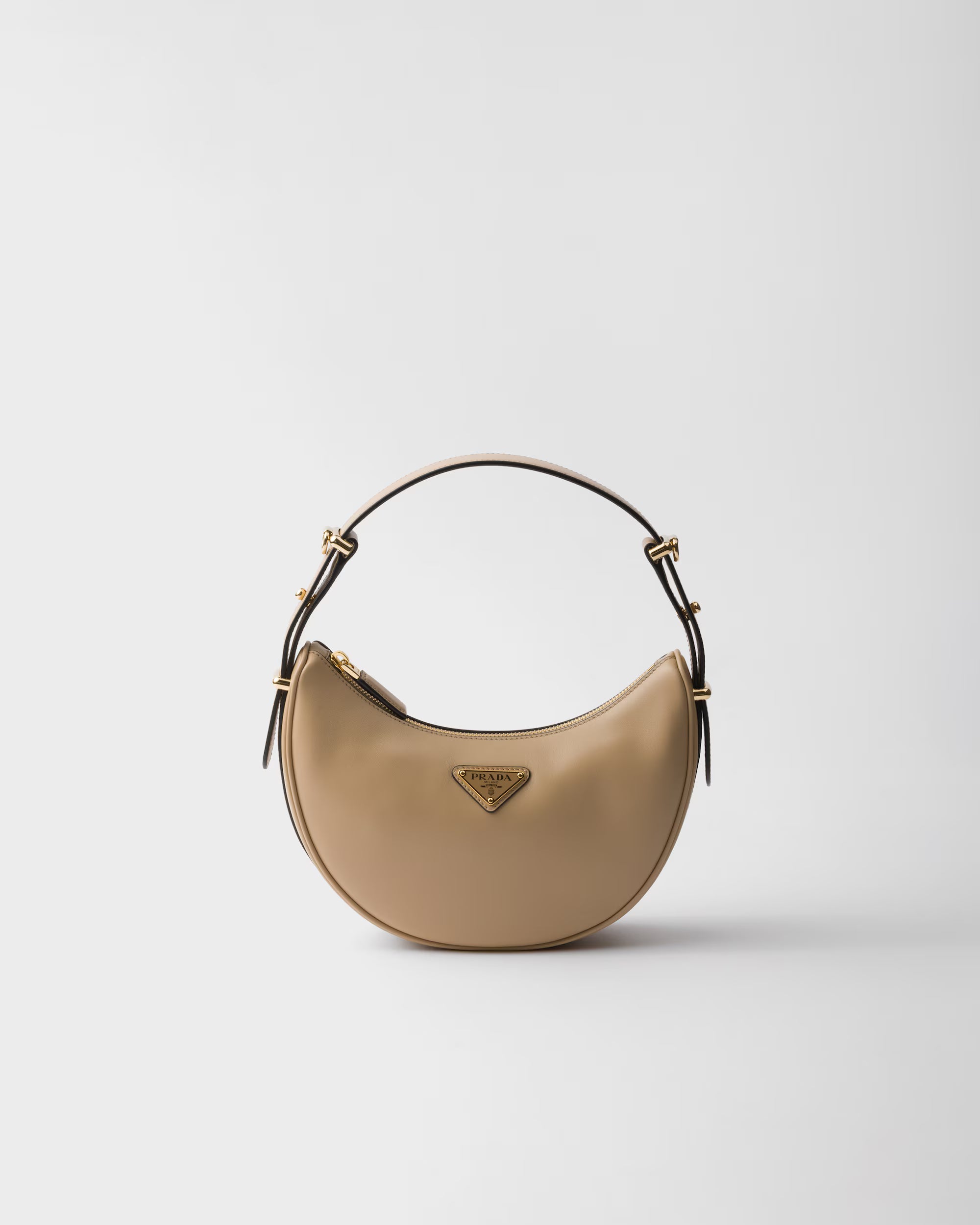 Prada Arqué small leather shoulder bag
