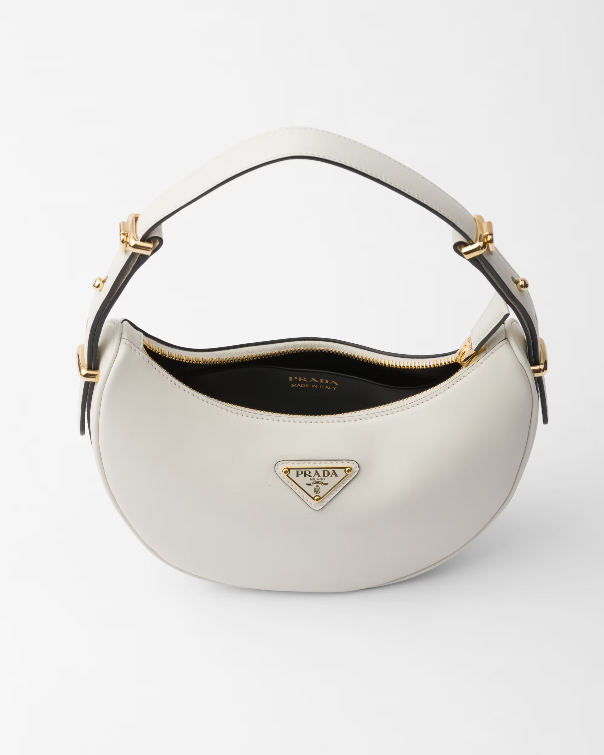 Prada Arqué small leather shoulder bag